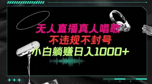 抖音24小时无人直播音乐，不违规，不封号纯撸音浪，小白实操当天日入1000+狐狸致富吧-狐狸副业网-扶苏副业网狐狸致富吧